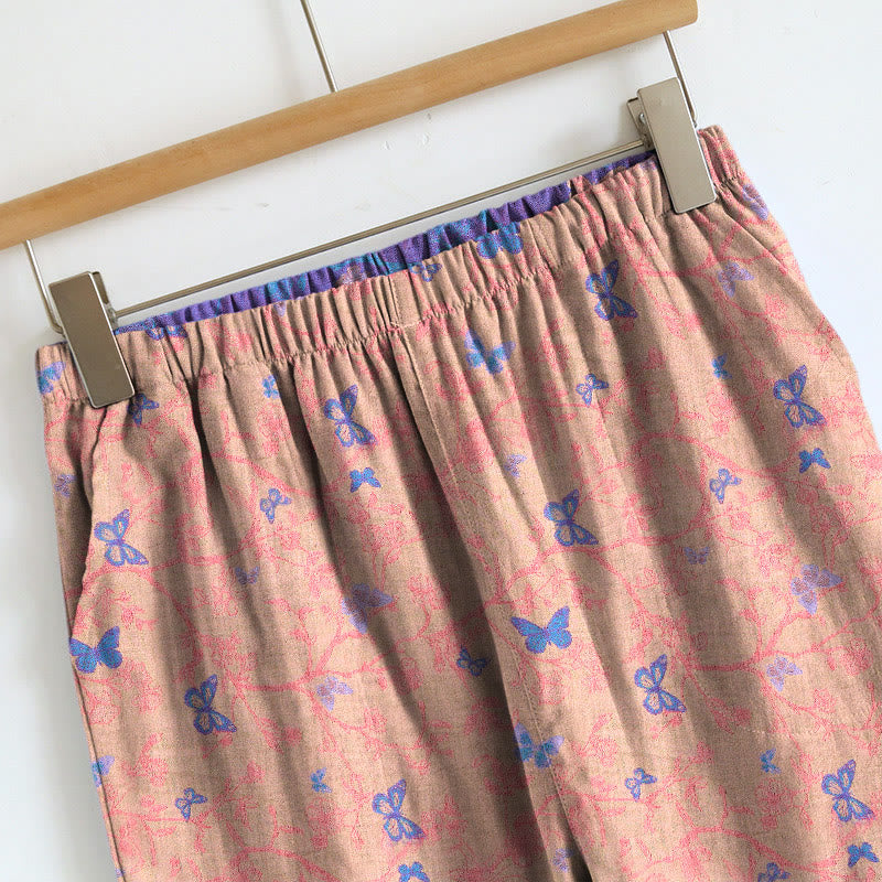 Butterfly Print Cami & Lounge Pants Set - image 7