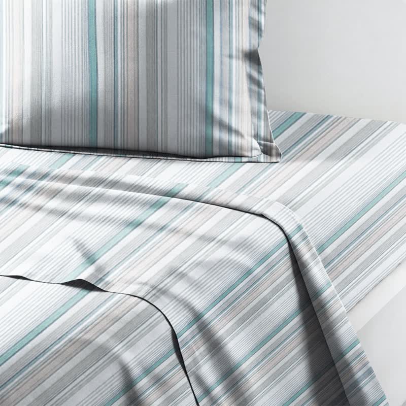Pastel Stripe Twin XL Dorm Bedding Set - image 19