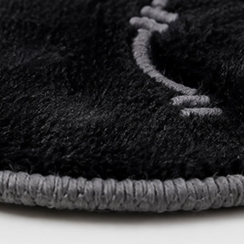 Curled Cat Faux Cashmere Seat Cushion - image 9
