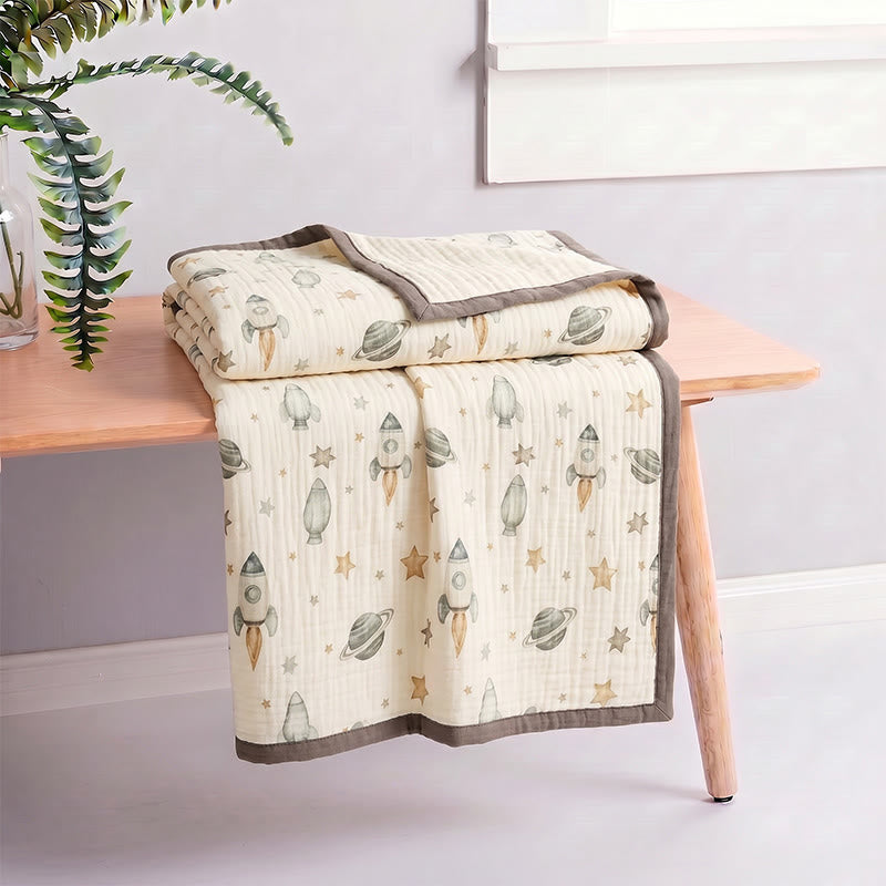 Space Dream Cotton Gauze Blanket - image 6