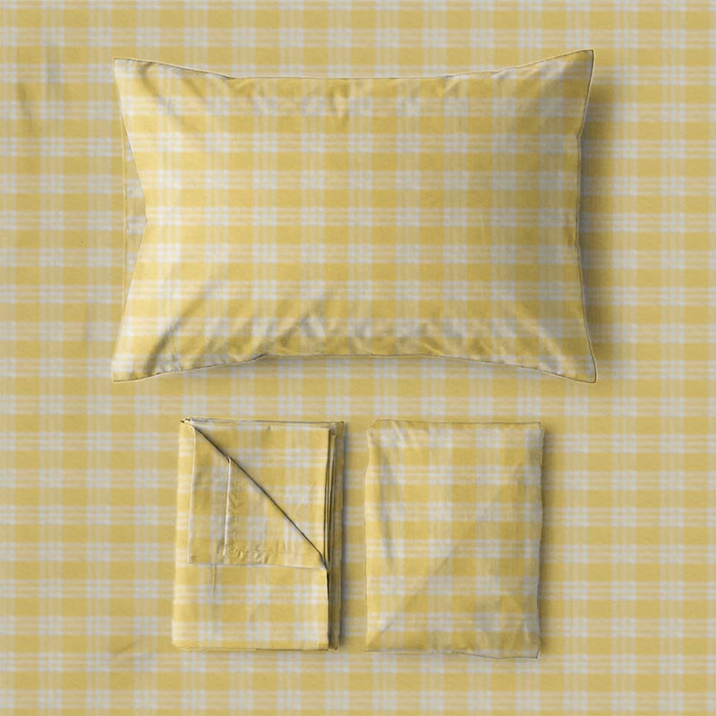 Sunny Gingham Twin XL Dorm Bedding Set - image 5