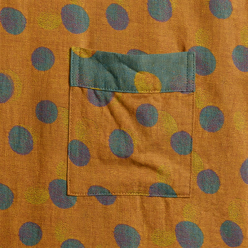 Vintage Polka Dot Cotton Kimono Robe - image 39