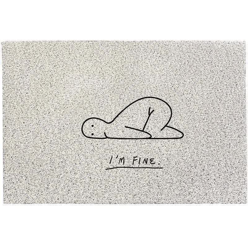 Emotional Support Anti-slip Cuttable Door Mat