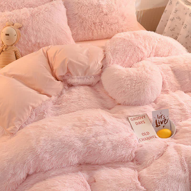 Fluffly Bedding Set Duvet Cover & Pillowcase