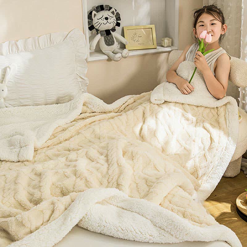 Ownkoti Puffy Cozy Reversible Throw Blanket - image 12