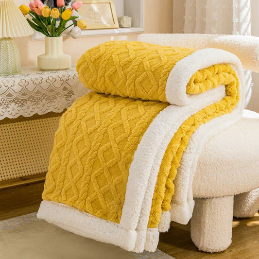 Ownkoti Puffy Cozy Reversible Throw Blanket - image 2