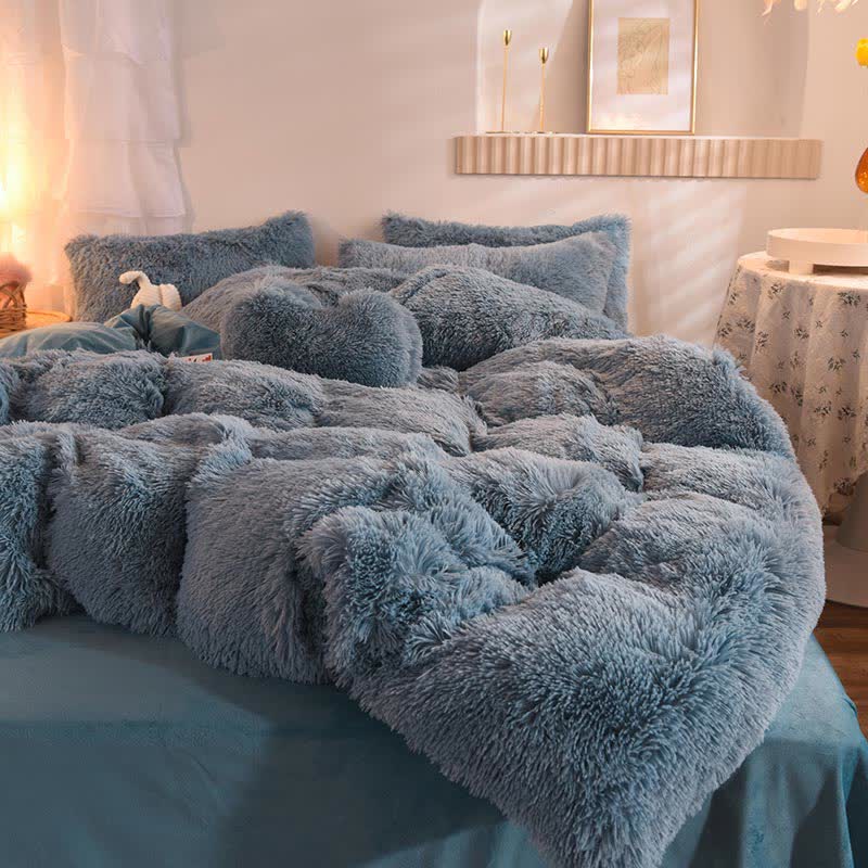 Fluffly Bedding Set Duvet Cover & Pillowcase