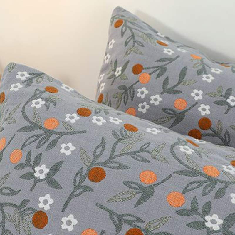 Ownkoti Rural Flower Pattern Pillowcases Pillow Shams (2PCS) - image 4