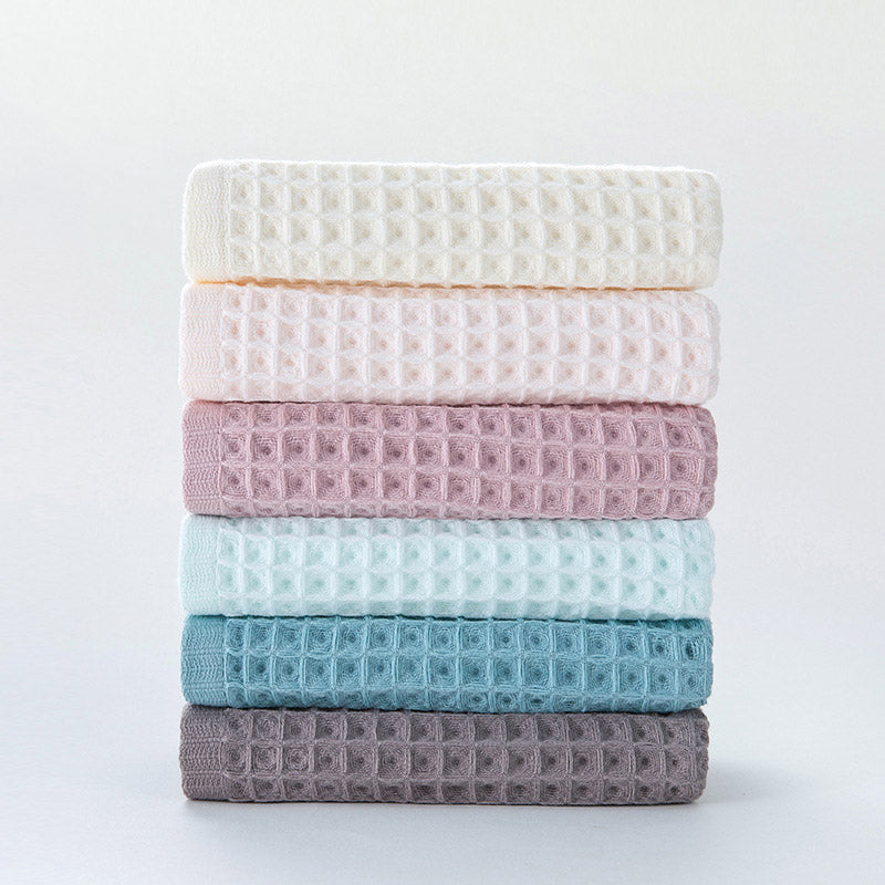 Ownkoti Simple Cotton Waffle Weave Towel (3PCS)