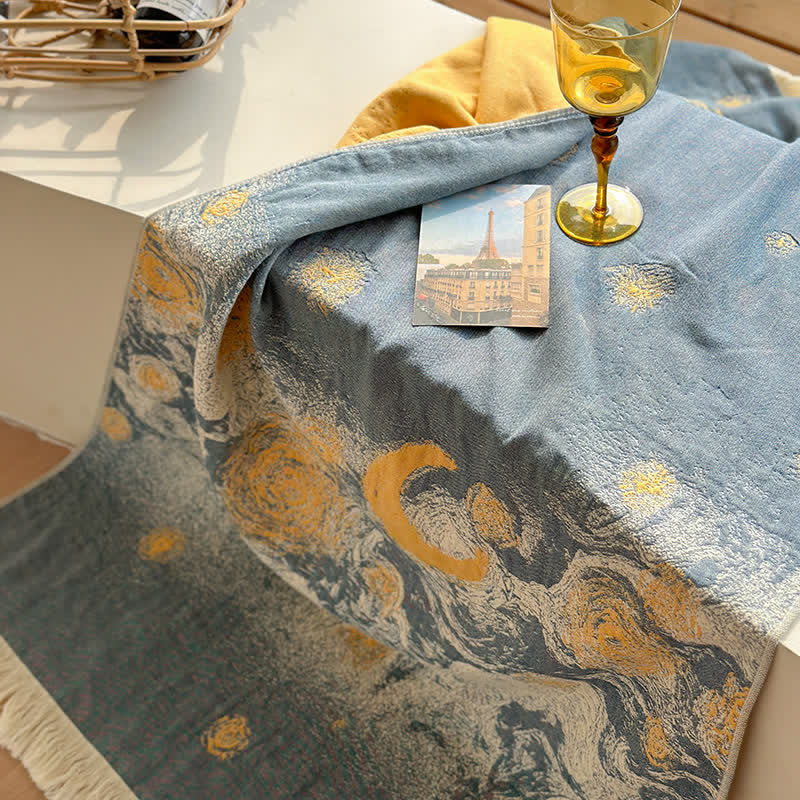 Pure Cotton Tassel Breathable Towel
