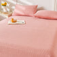 Solid Color Soft Reversible Coverlet Blanket