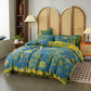 Luxurious Jacquard Floral Cotton Gauze Bedding Set(4PCS)