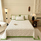 Pure Cotton Elegant Floral Breathable Coverlet