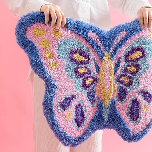 Girly Butterfly Shape Anti-slip Rug