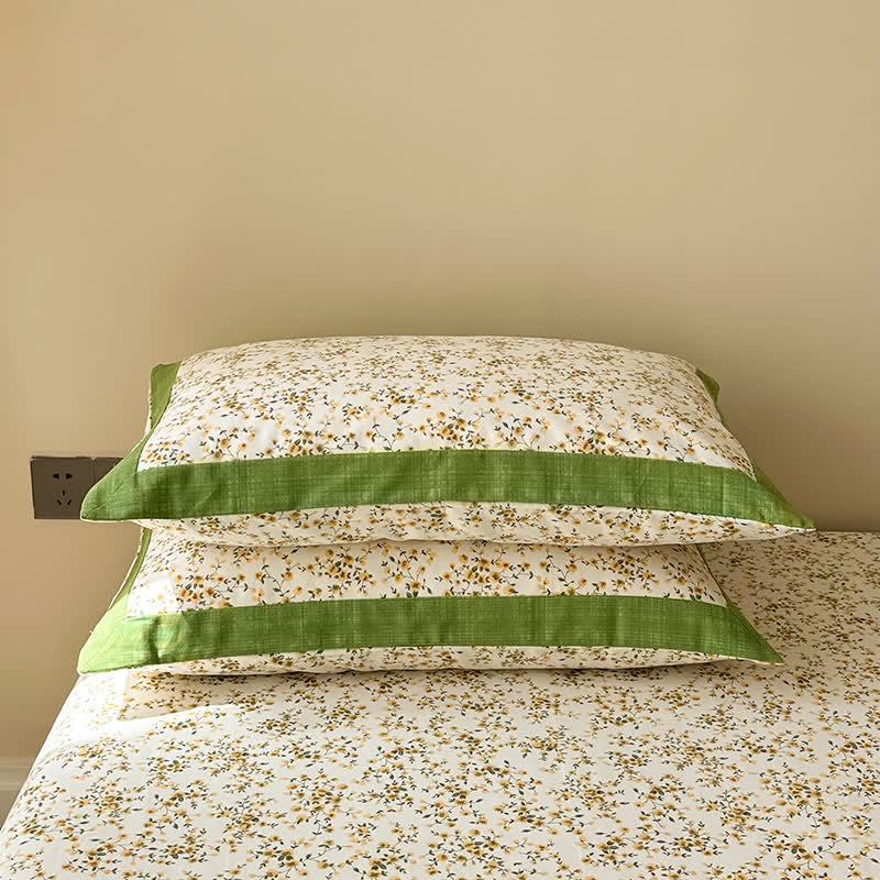 Pure Cotton Elegant Floral Breathable Coverlet