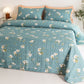 Blooming Floral Pure Cotton Quilted Bedding