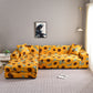 Elastic Stretchable Rural Sunflower Couch Cover