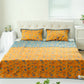 Ginkgo Leaf Pattern Cotton Reversible Quilt