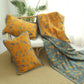 Ginkgo Leaf Cotton Reversible Quilt - image 5
