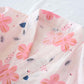 Floral Double Layer Cotton Gauze Nightdress