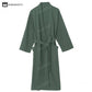 Ownkoti Soft V-Neck Bathrobe Sleepwear with Pockets