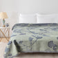 Ginkgo Leaf Cotton Gauze Reversible Quilt