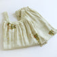 Flower Bamboo Fiber Tank Top Loungewear Set - image 1