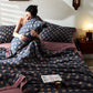 Jacquard Cotton Gauze Breathable Bedding Collection