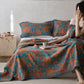 Pure Cotton Yarn-dyed Blooming Flower Quilt - image 3