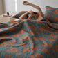 Pure Cotton Yarn-dyed Blooming Flower Quilt - image 11