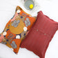 Colorful Persimmon Cotton Gauze Reversible Quilt - image 11