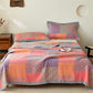 Cotton Gauze Retro Reversible Summer Quilt