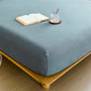 Cotton Gauze Solid Color Fitted Sheet