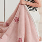 Girly Pastoral Camellia Fleece Blanket