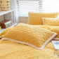 Diamond Texture Soft Fleece Pillowcases(2PCS)