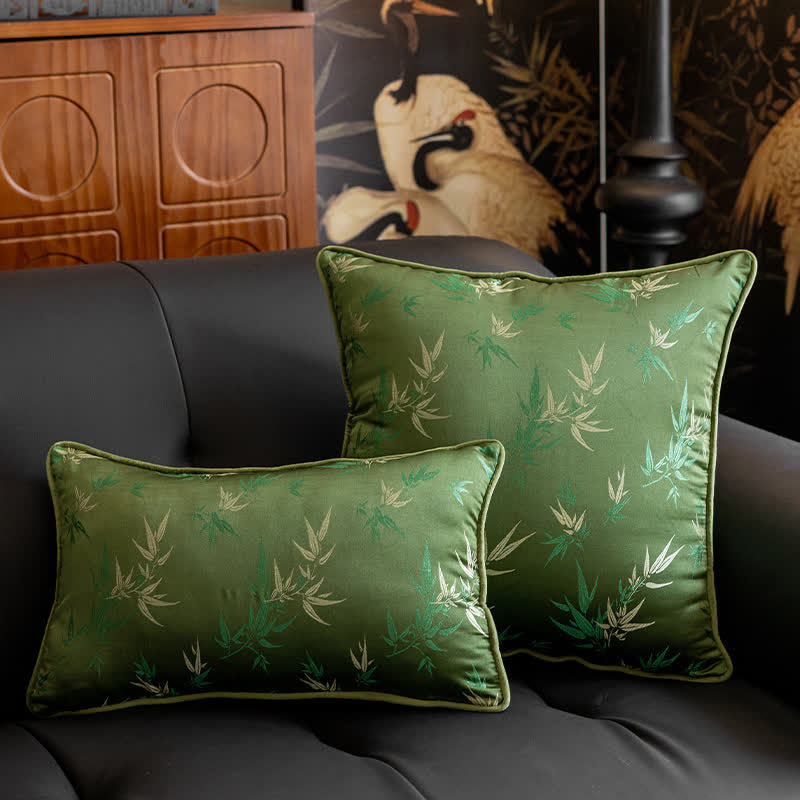 Pastoral Style Bamboo Elegant Pillowcase