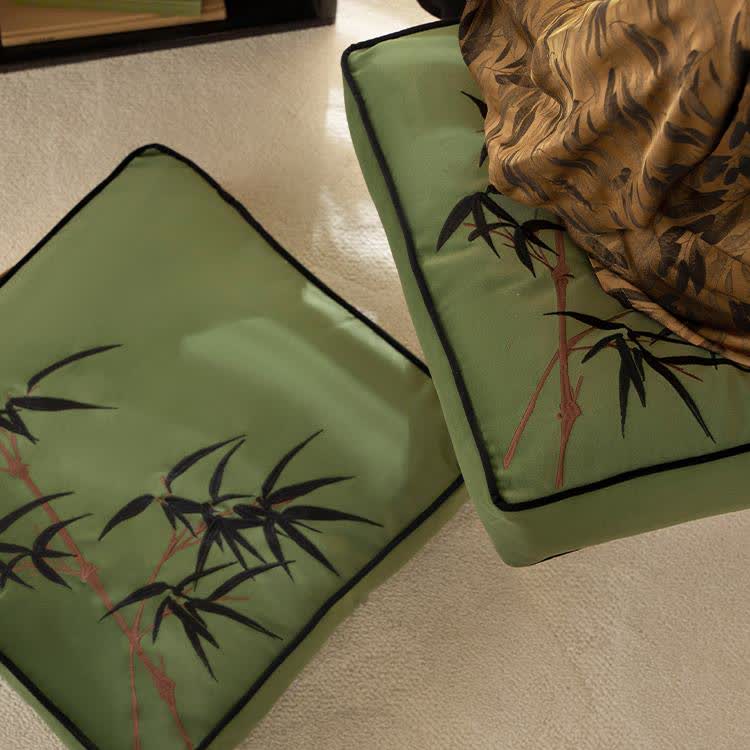 Pastoral Style Bamboo Soft Floor Cushion