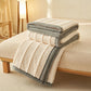 Solid Color Soft Fleece Warm Blanket