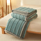 Solid Color Soft Fleece Warm Blanket