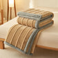 Solid Color Soft Fleece Warm Blanket