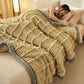 Solid Color Soft Fleece Warm Blanket