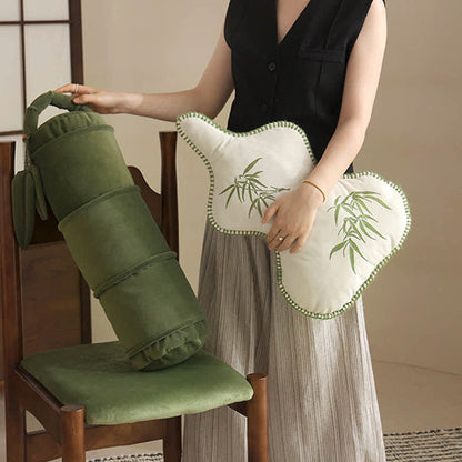 Luxurious Rural Gourd Shape Lumbar Pillow