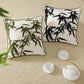 Elegant Embroidered Bamboo Decorative Pillowcase