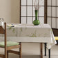 Elegant Pastoral Bamboo Farmhouse Tablecloth