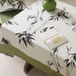 Elegant Pastoral Bamboo Farmhouse Tablecloth