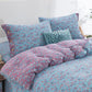 FLoral Button Cotton Gauze Bedding Set (4PCS)