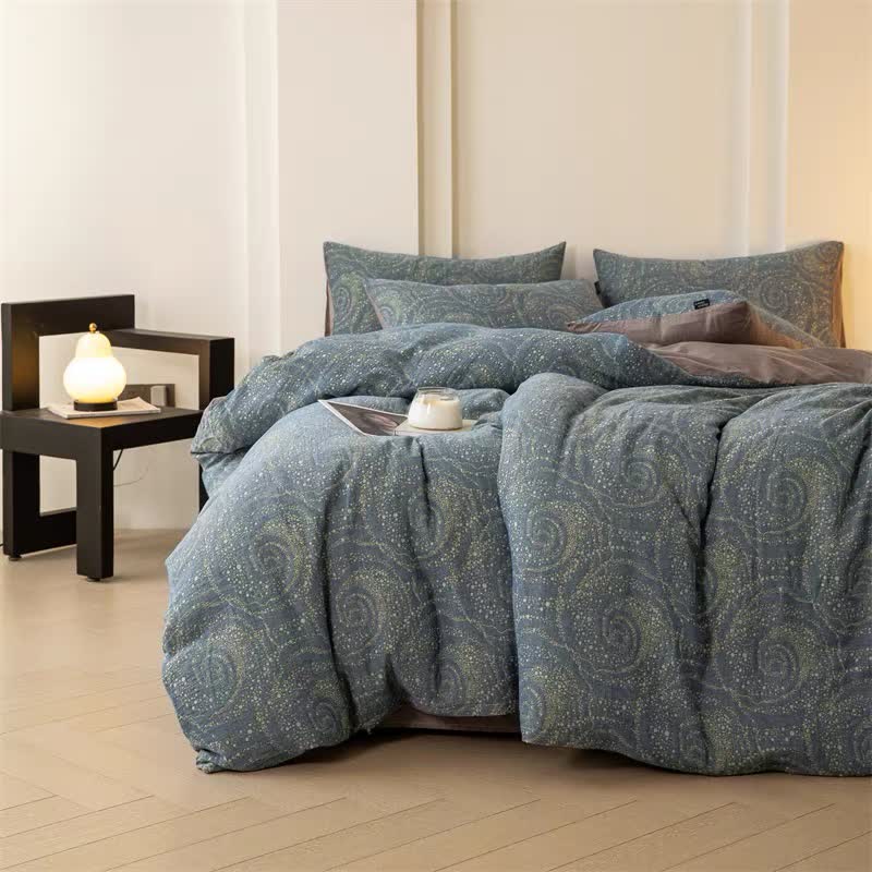 Starry Sky Cotton Gauze Bedding Set (4PCS)