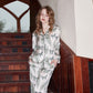 Luxurious Butterfly Peacock Feather Pajama Set