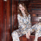 Pastoral Begonia Long-sleeve Pajama Set