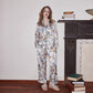 Pastoral Begonia Long-sleeve Pajama Set